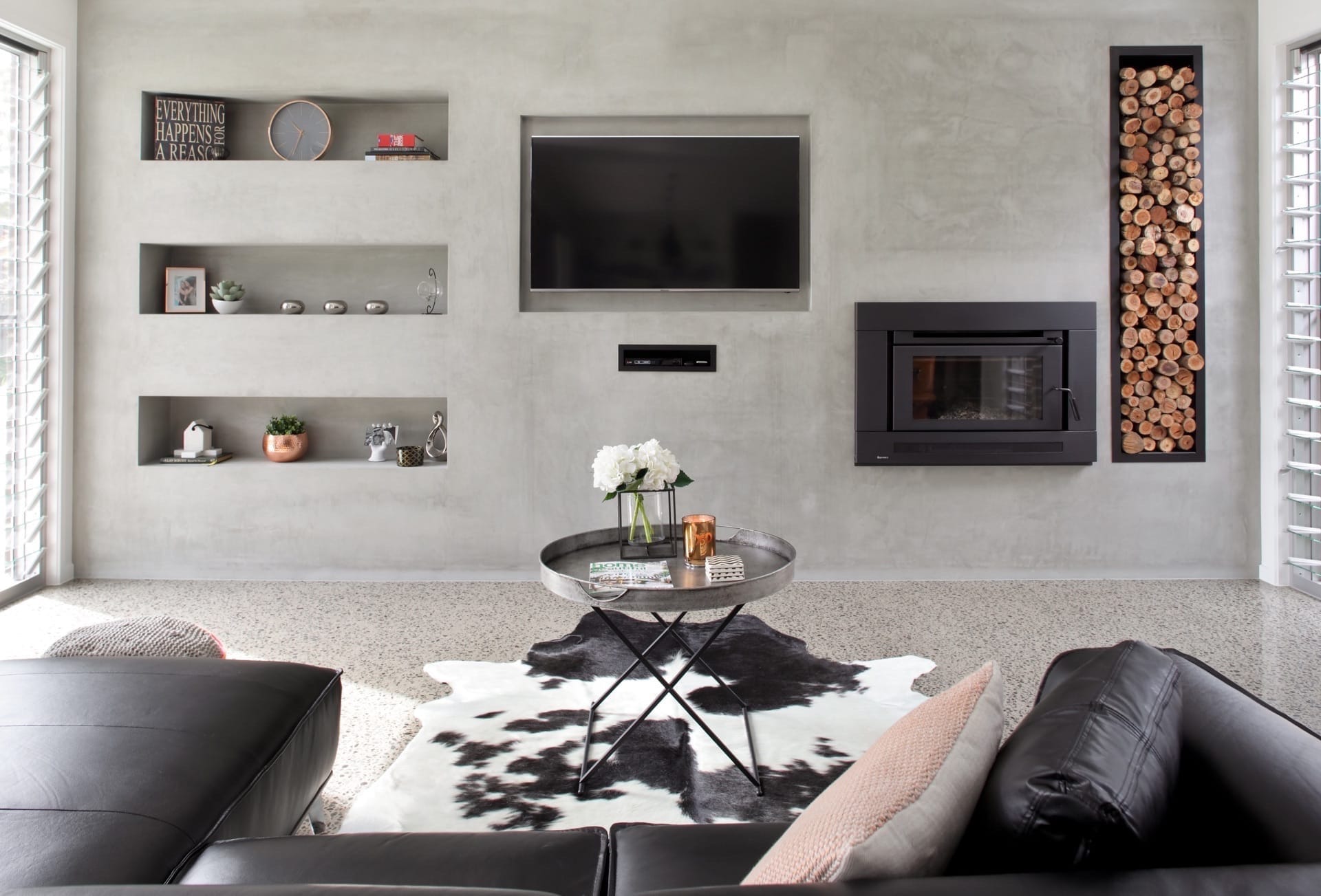 Concrete polishing for residential and commercial floors on the Sunshine Coast and Brisbane. - Honed & Polished Concrete meeting